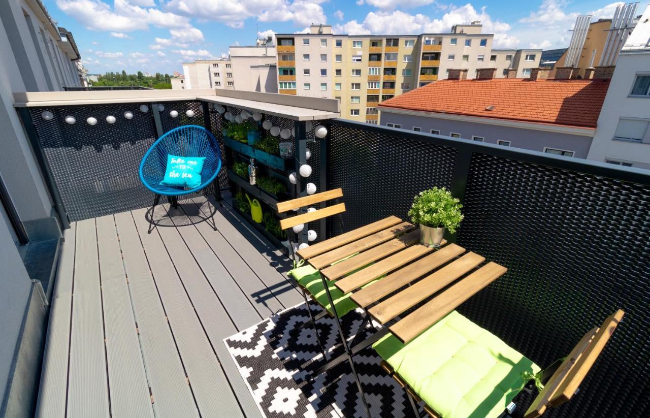 Apartment Boutique Sky Apt. With Balcony / Spot Wien